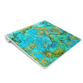 MightySkins Skin Compatible With Apple Magic Trackpad (original) wrap cover sticker skins Teal Marble
