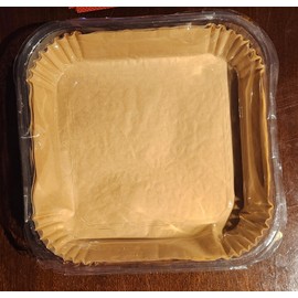 120 PCS Air Fryer Liners, 8 Inch Square Disposable Parchment Paper Liners, Non Stick, Oil Proof.