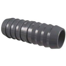 Spears 1429 Series PVC Tube Fitting, Coupling, Schedule 40, Gray, 1-1/2" Barbed