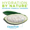 Blue Stripes Cacao Water - Cold Pressed Superfruit Hydration with
