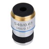 40X 185 Biological Microscope Achromatic Objectives Lens 160/0.17
