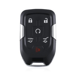 ABUDU fit for GMC Yukon Smart Key Fob 315MHz 46 Chip 5+1 Buttons SUV Start Function Remote FCC ID：HYQ1AA