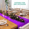 Purple Table Runner – 14" X 110' Premium Plastic Longtable