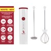 BEPER P102SBA008 Montalatte Elettrico Ricaricabile USB - Monta Latte per