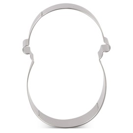 LILIAO Swaddled Baby Cookie Cutter for Baby Shower - 3.1 x 4.4 inches - Stainless Steel