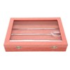 Pin Display Case Clear Dustproof Medal Display Case Frame for
