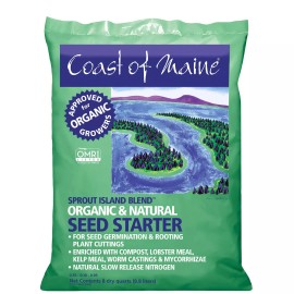 Coast of Maine Organic Planting Soil for Seed Germination and Rooting with Worm Castings