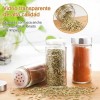 Molin Porta Especieros De Cocina Acero Inoxidable Gira 12 Frascos
