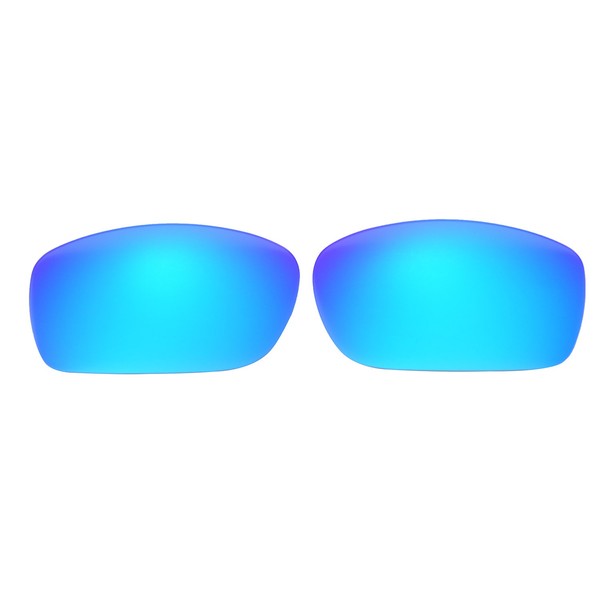 NicelyFit Replacement Lenses for Oakley Fives Squared Sunglasses (Iridium, Ice