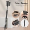 Eyebrow Brush 5 Pcs Set, Fine Eyeliner Brush,Eyebrow Brushes Eyelash