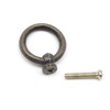 binifiMux 8pcs Vintage Drop Ring Knobs Pulls for Dresser Drawer,