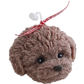 Cute Animal Shaped Scented Candle | Dog Candle | Natural Soy Wax Aromatherapy Candle | Home Decor | Birthday Gift for Dog Lover (Brown)