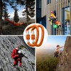 Locking Carabiner - 25kN 5600lb Climbing Carabiner Screw Gate D