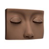 Lash Mannequin Head with 3 Pairs Replaceable Eyelid Silicone Eyelash