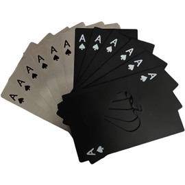 12PCS Poker Card Bottle Openers, Stainless Steel Credit Card Size Beer Bottle Opener, Poker Themed Bottle Can Cap Openers