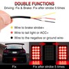 AUTOXBERT F1 Style Immitation LED Brake Light, Universal Rear 3rd