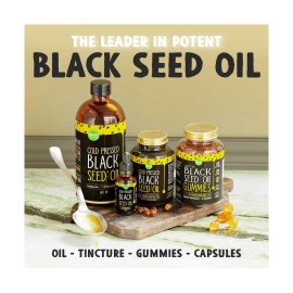 MAJU Black Seed Oil - 3 Times Thymoquinone, Cold-Pressed, 100% Turkish Black ...