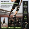 2 Pack Knee Support Brace Spring Compression Sleeve for Men