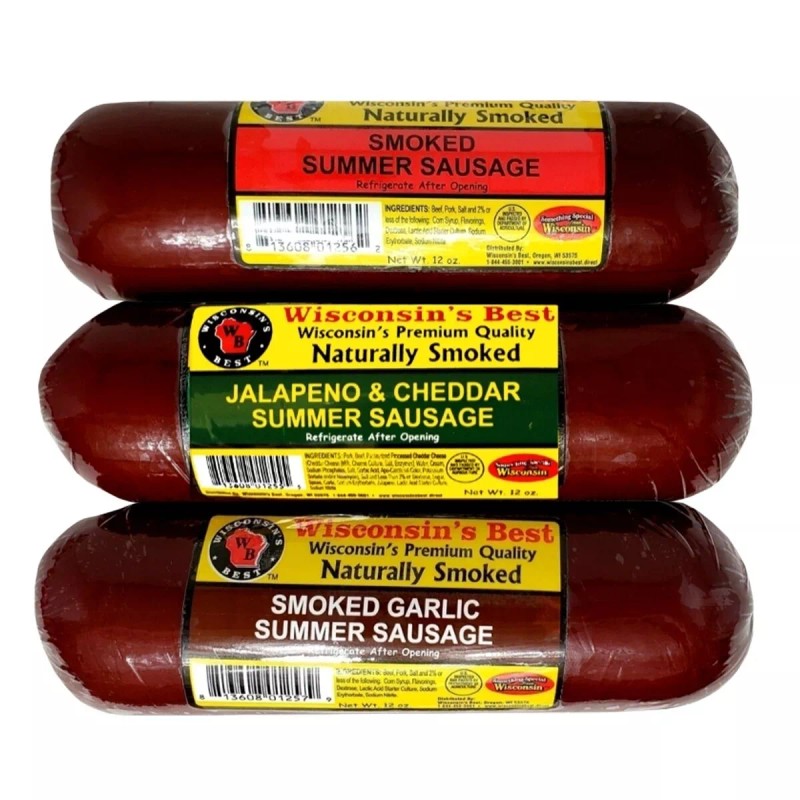 Wisconsin's Best - Premium Cheese & Sausage Gift Box