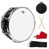 Polar Lights 14" x 5.5" Military-Style Snare Drum Set with