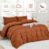 DJY Terracotta Duvet Cover Double Size - Fall Burnt Orange