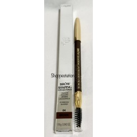 Lancome Brow Shaping Powdery Pencil Shade 04 BROWN Full Size 1.19g New In Box
