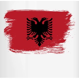 Cup Cups 325 ml – Football World Cup – Albania Albanija – 325 ml – Black – 2024 Football Albania Fan Item European Championship Albanian Football Shqiptar EM24 Albanian Football World Cup Albanian