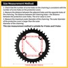 BULLSPANN Motorcycle Crankset Chain Wheel Cover Wheel Cap Wheel Protector