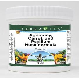 Terravita Agrimony, Carrot, and Psyllium Husk Formula Powder (4 oz, ZIN: 516865) - 3 Pack
