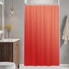 Uiiooazy Shower Curtain, Red, Shower Curtain, Gradient Dark Red to