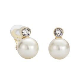 Traveller Ear Clip 10-12 mm Pearl Crystal, Crystal