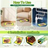 Qualirey 12 Pack Sticky Mouse Traps, Extra Large Glue Boards