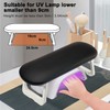 CGBE Nail Arm Rest, Soft PU Leather Arm Rest For