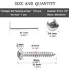 Ranstac M5 x 30mm Hex Socket Pan Head Self Tapping