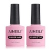 AIMEILI- Kit de esmalte de uñas en gel con base