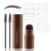 Boobeen Eyebrow Stamp, Eyebrow Stamp Stencil Shaping Kit, Eyebrow Filler