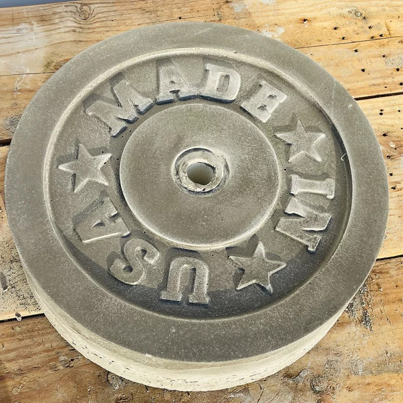 AUTUMN 25-45 LB Concrete Cement Weight Plate Mold