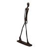 Generic Giacometti Statue Sculpture Walking Man Real Bronze Replica Vintage