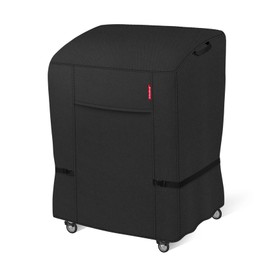 Porch Shield 34W x 24D x 46H inch Premium Gas Grill Cover Up to 32 inch, Waterproof and Fade Resistant 600D BBQ Covers for Weber, Brinkmann, Char-Broil and More, Black