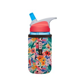 Sok It Botl Sok Water Bottle Sleeve Insulated Neoprene Cover (Abstract Floral, Fits 12oz Nalgene)