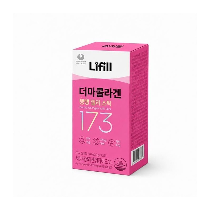 Lyfill 라이필 더마콜라겐 탱탱 젤리스틱 12포 3개