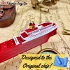12” SS Edmund Fitzgerald Model, Freighter Model, Titanic Toy Co