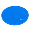 5PCS Silicone Trivet Mats Round Multipurpose Heat Resistant Non Slip