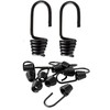 IPEA Plastic Coated Steel Hooks 8mm Elastic Rope Hooks Pack