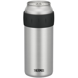 Thermos JCB-500 SL Can Insulator for 16.9 fl oz (500 ml) Cans, Silver