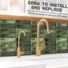 Drydiet 10 Sheets Tile Peel and Stick Backsplash 11.43 x