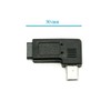 AKORD Right Angled Mini USB Male to Micro USB Female