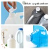 OLYCRAFT Pack of 50 Plastic Bottle Caps White Screw Caps
