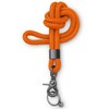 Dinalu, Key Chain, Key Chain with Carabiner with Black Metal,