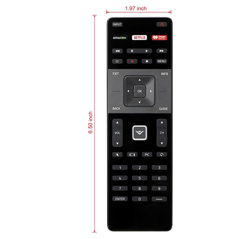 New XRT122 Remote Replacement fit for VIZIO Smart TV E32H-C1